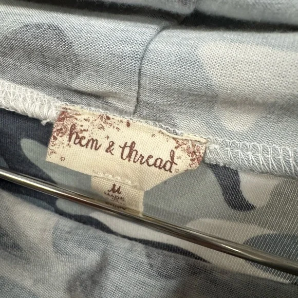 Hem & Thread Camo Pullover - Picture 2 of 4